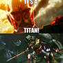 Grimlock vs the Colossal Titan 