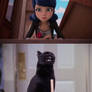 Marinette and Tiki spy on Salem Saberhagen