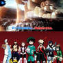 Class 1A assemble with the Avengers 