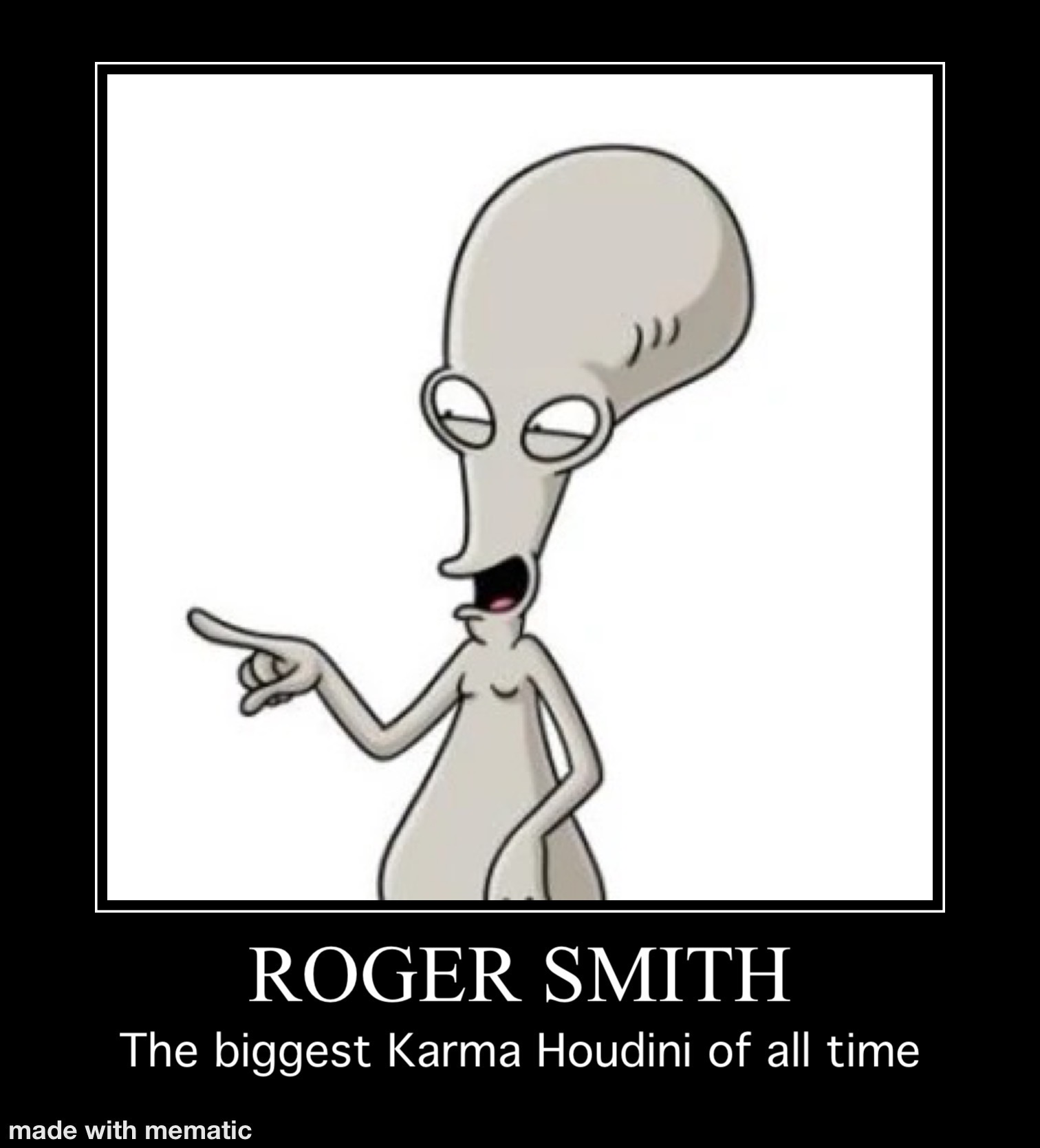 Roger Smith Karma Houdini