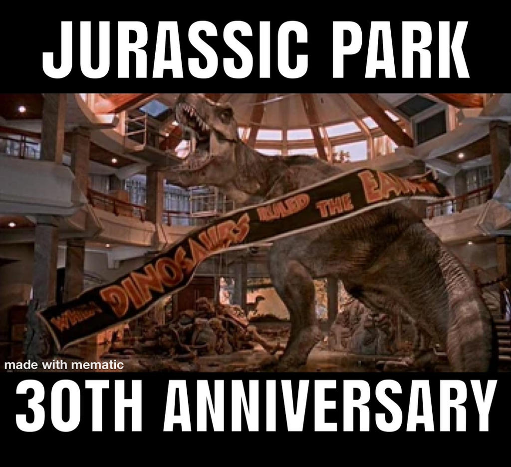 30 years of Jurassic Park