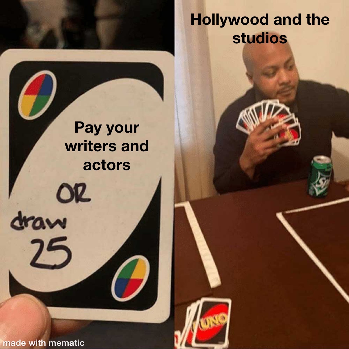 A message to Hollywood