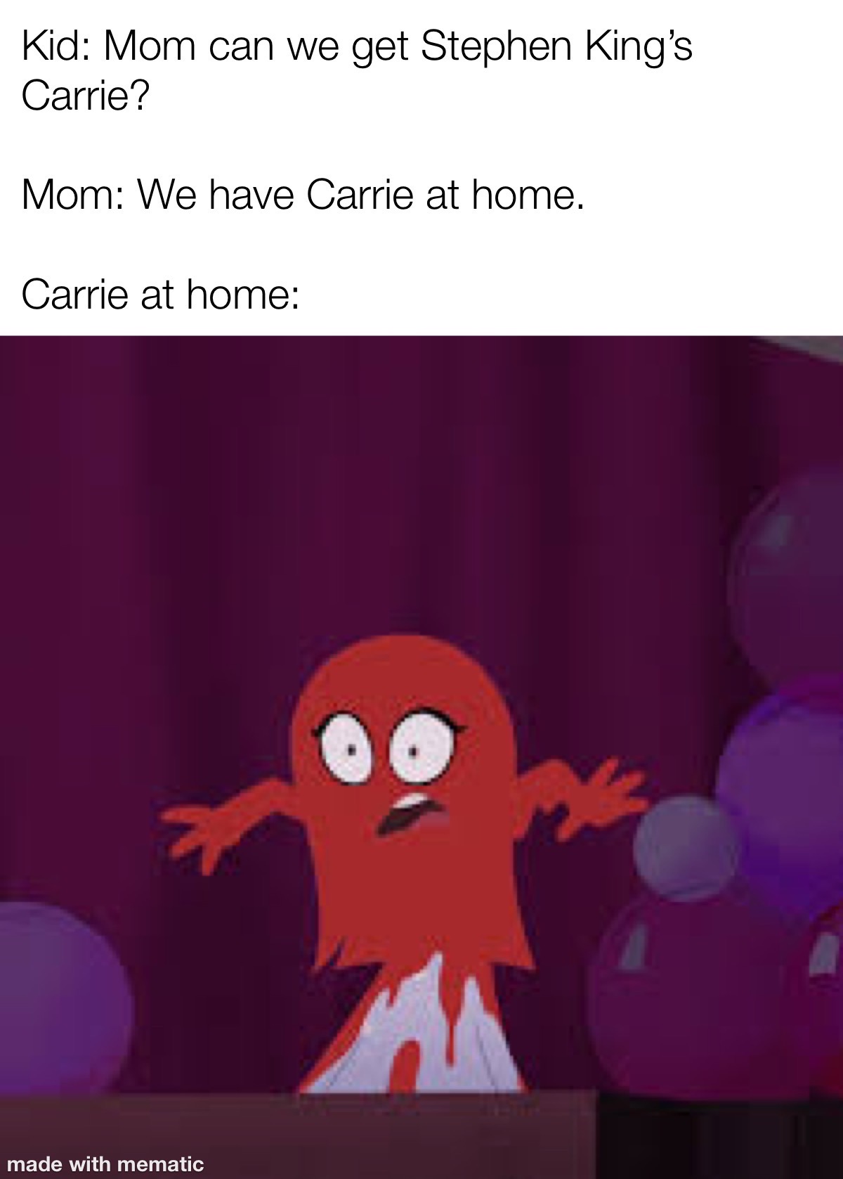 Andrea Carrie meme