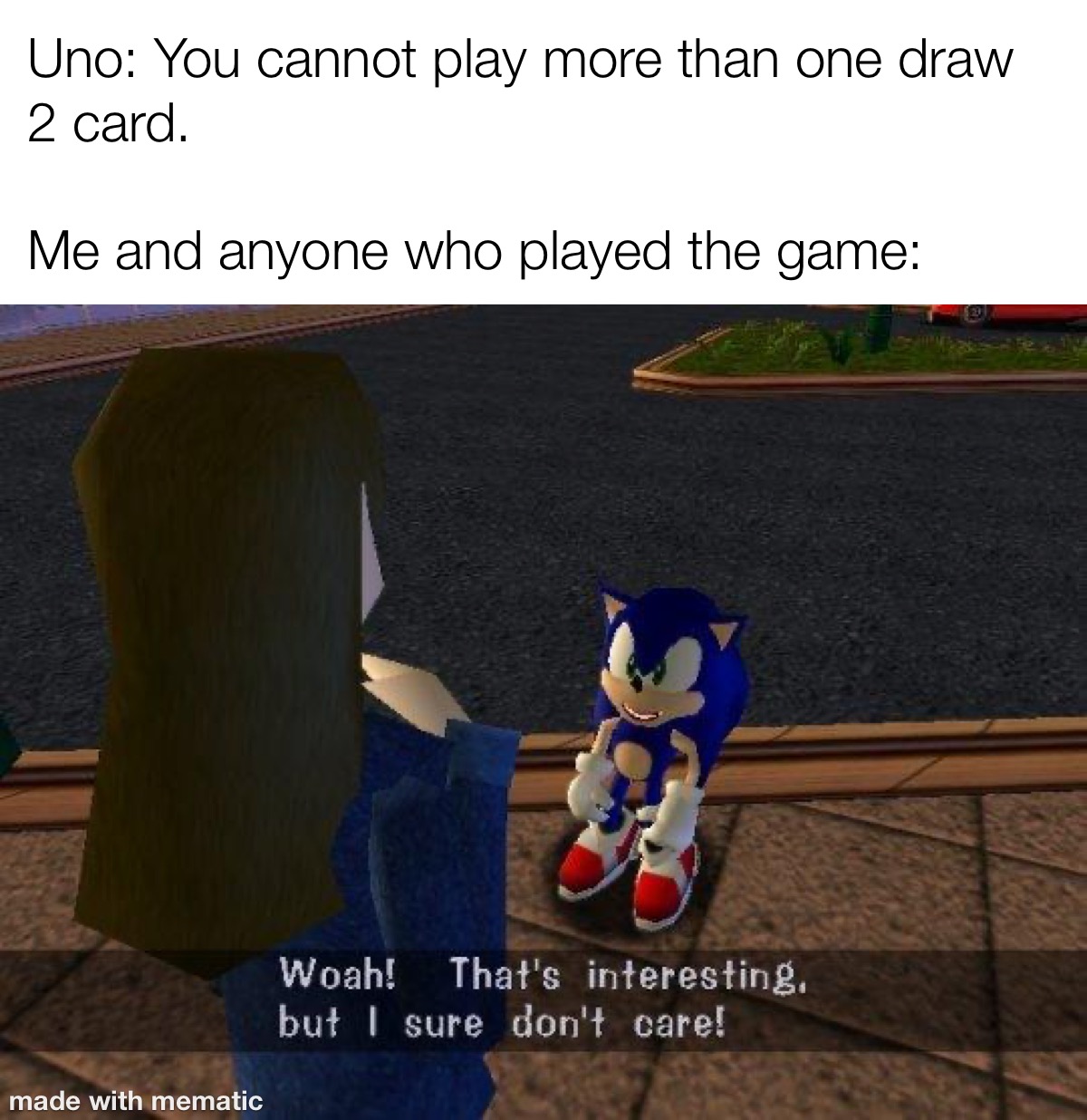 The new rule of Uno