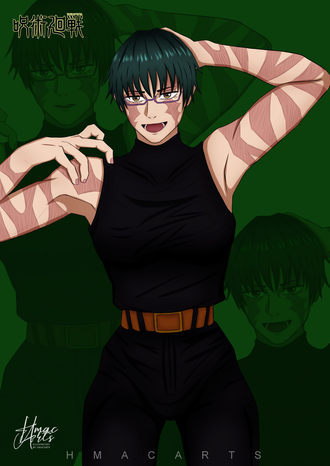 Maki Zenin Fanart By HMACArts On DeviantArt maki-zenin-fanart-by-hmacarts-on-deviantart