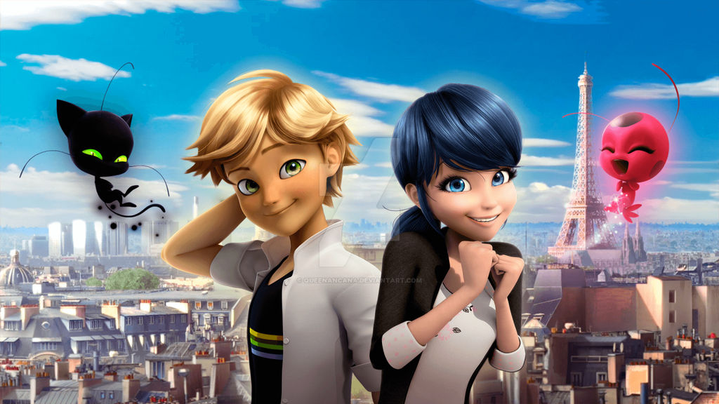 miraculous ladybug adrien and marinette