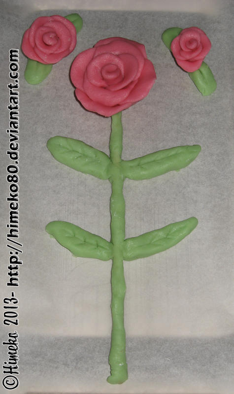 Marzipan Red Roses Marzipan roses by Himeko80 on DeviantArt