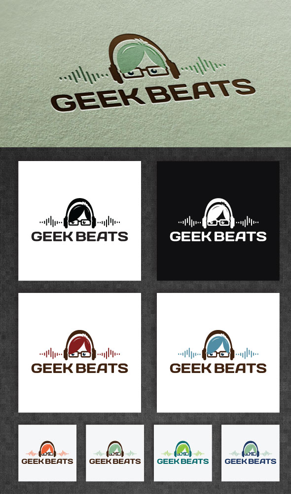 Geek Beats Logo by JaneVision