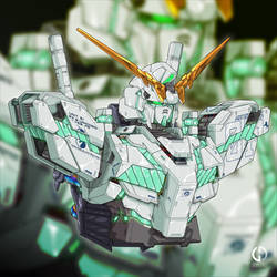 Full Armor Unicorn Gundam Bust