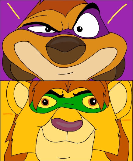 timon and Johnny are up to a challange by joshmilto2001 on DeviantArt