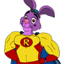 Adrian the superhero rabbit