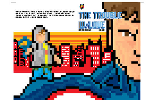 The Trouble w/Love 8 Bit Variant Cover
