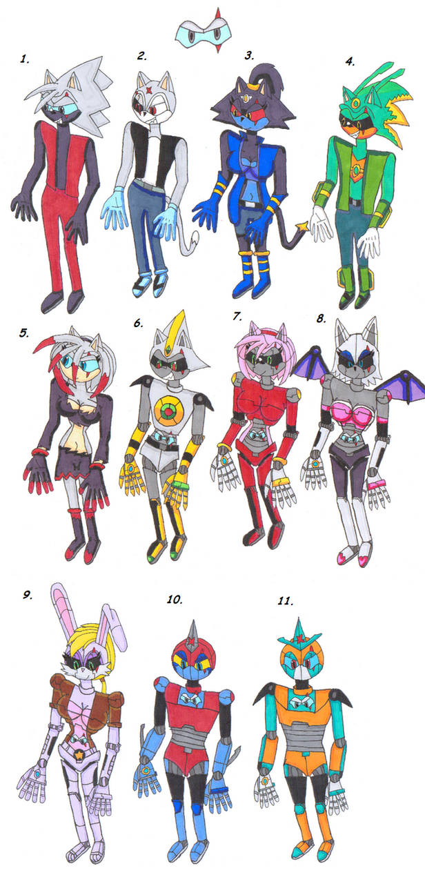 Members of the Nightmarercons by Power1x