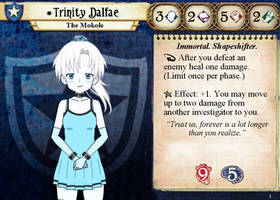 Trinity investigator card