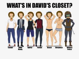 David's wardrobe