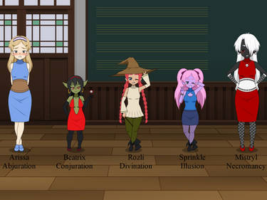 Wizard gals