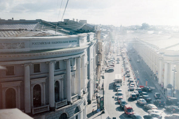 Saint Petersburg rooftops