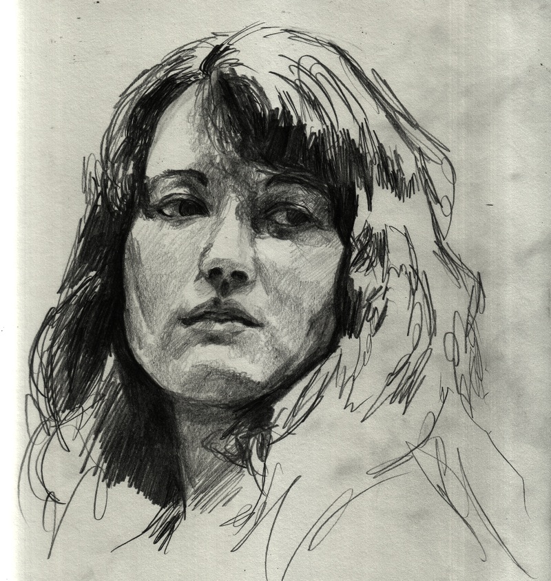 Daily Doodle - Martha Argerich