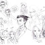 Phoenix Wright doodle XD
