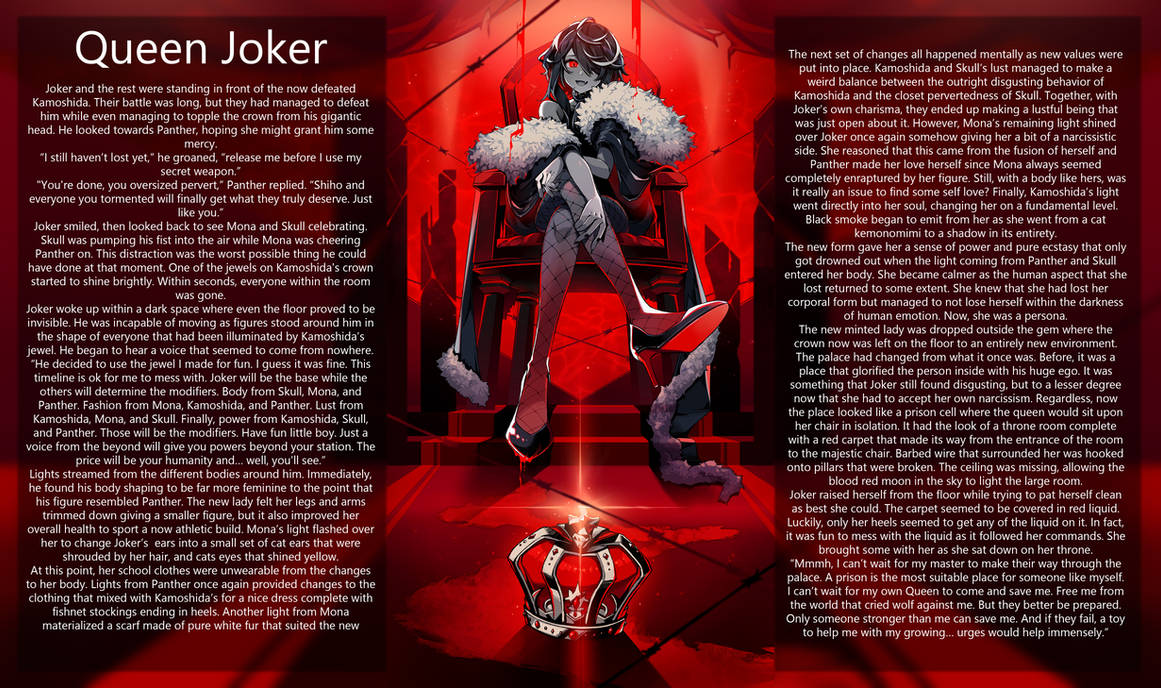 Tg Caption Queen Joker By Hiddenkillmaster On DeviantArt tg-caption-queen-joker-by-hiddenkillmaster-on-deviantart