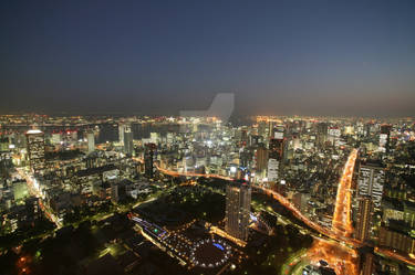 Tokyo by night