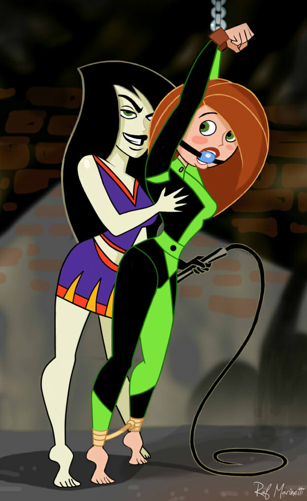Kim Possible And Shego Uniform Stealing Board.