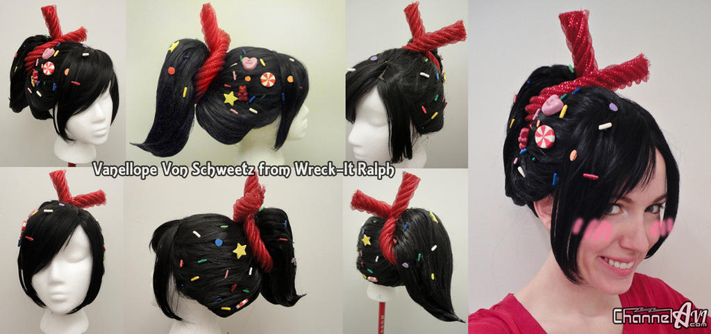 Vanellope Von Schweetz Wig Commission