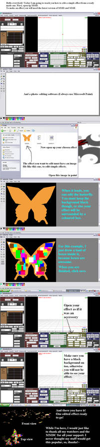 MMD- How To Edit Simple Effects Tutorial