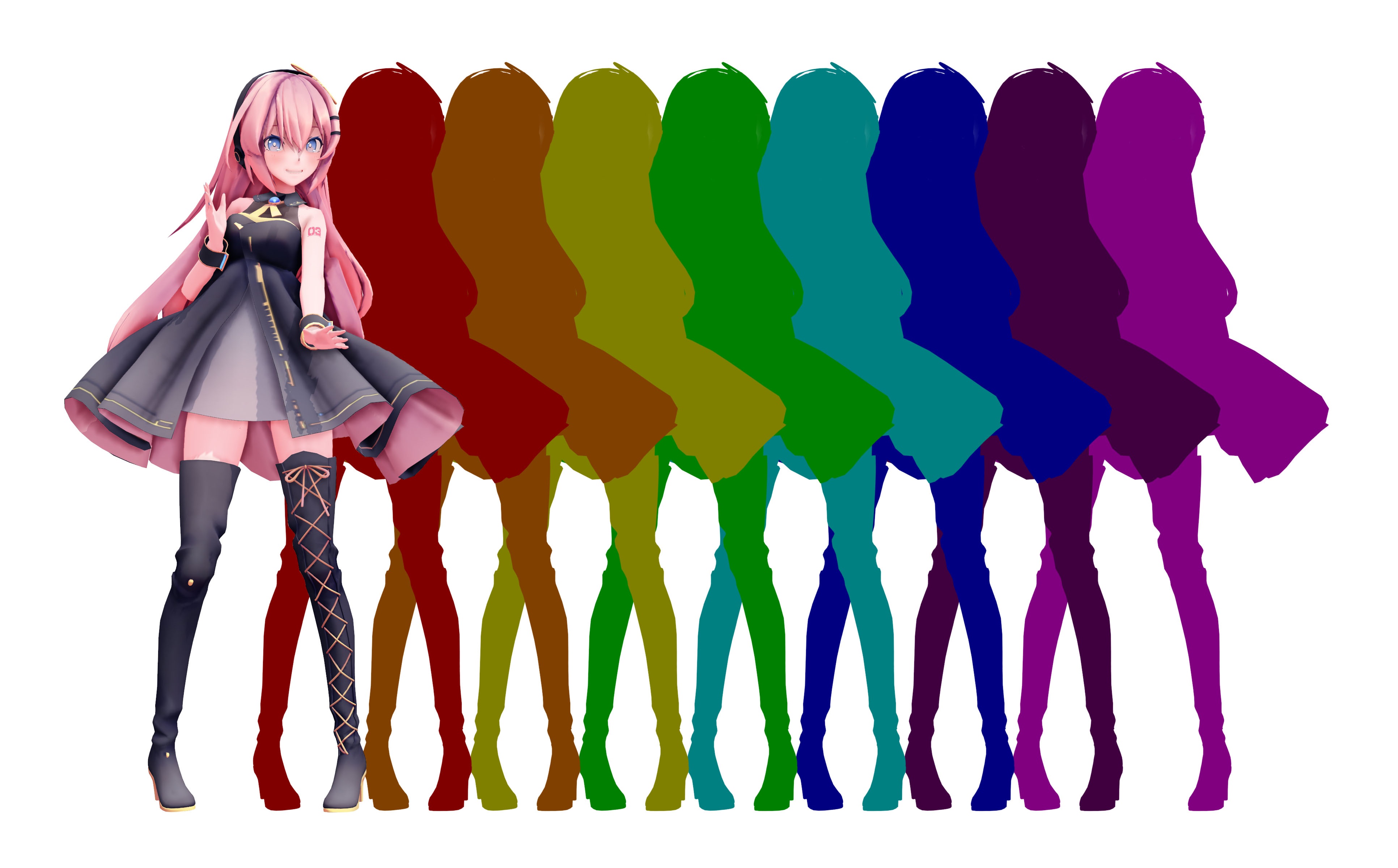 MMD/MME DropShadow_dark Effect DOWNLOAD by Chestnutscoop on DeviantArt