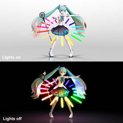 :Glow Series: MMD Magical Mirai Ring_V1.2 + DL