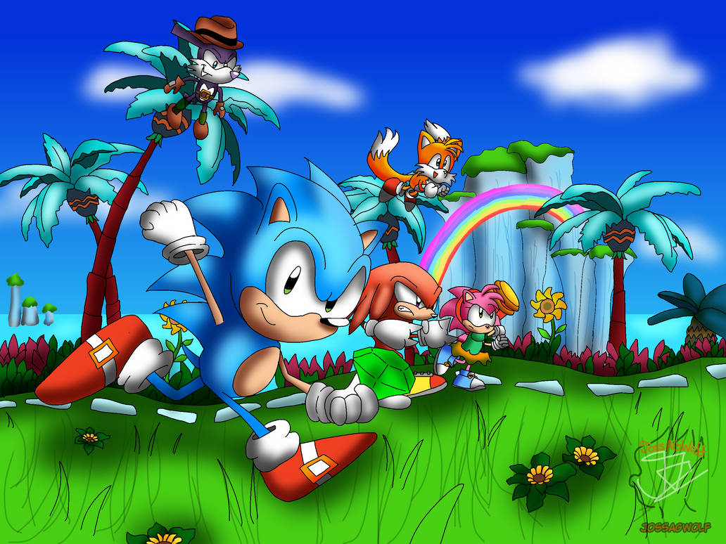 STH - Sonic Superstars by JossAGWolf on DeviantArt