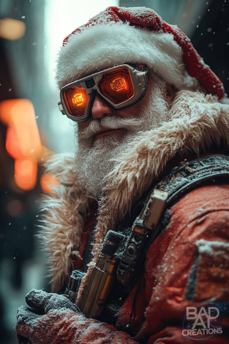 Cyber Santa Simple Cyber Santa 05 by Badaicreations on DeviantArt