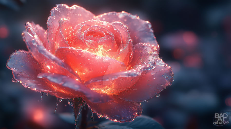 Crystalized Rose WP by Badaicreations on DeviantArt