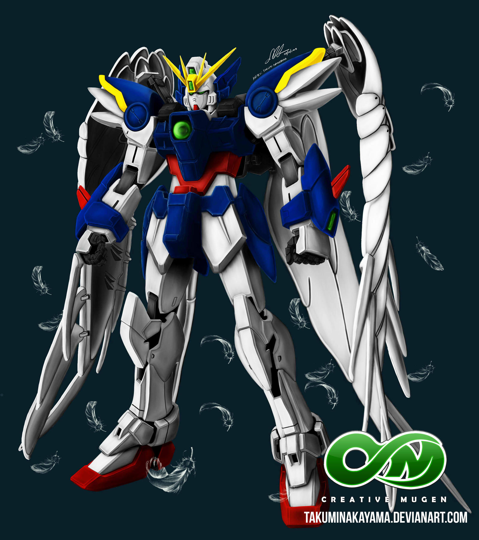 Gundam Wing Zero Custom by Takumi N.