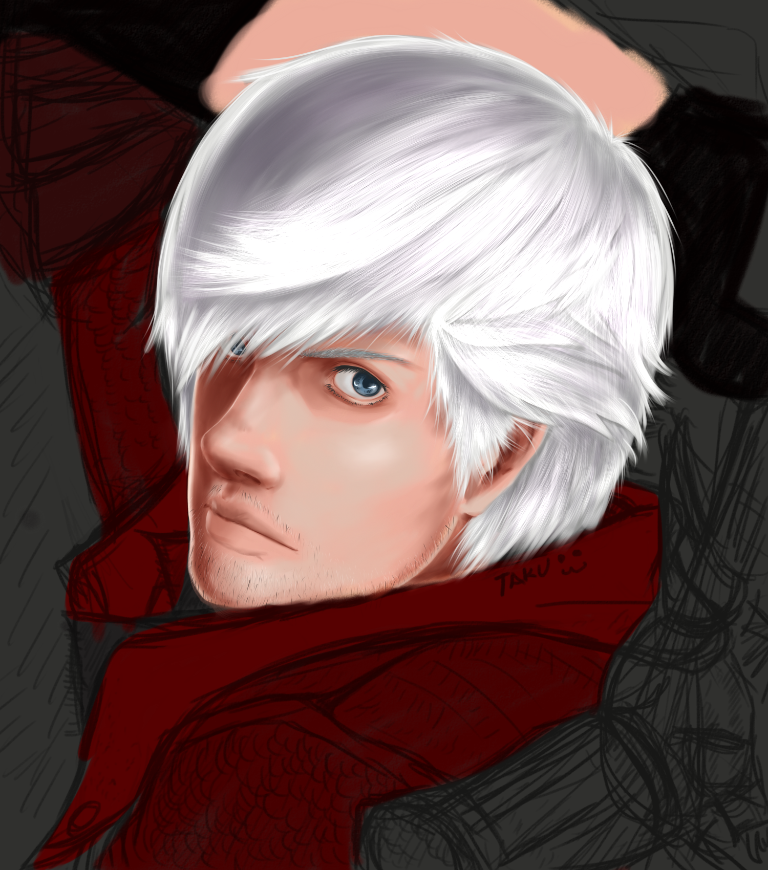 Devil May Cry 4': Dante WIP by VinWarrican-Art on DeviantArt