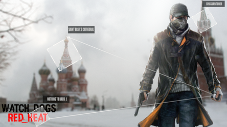 Watch_Dogs - Red Heat Wallpaper