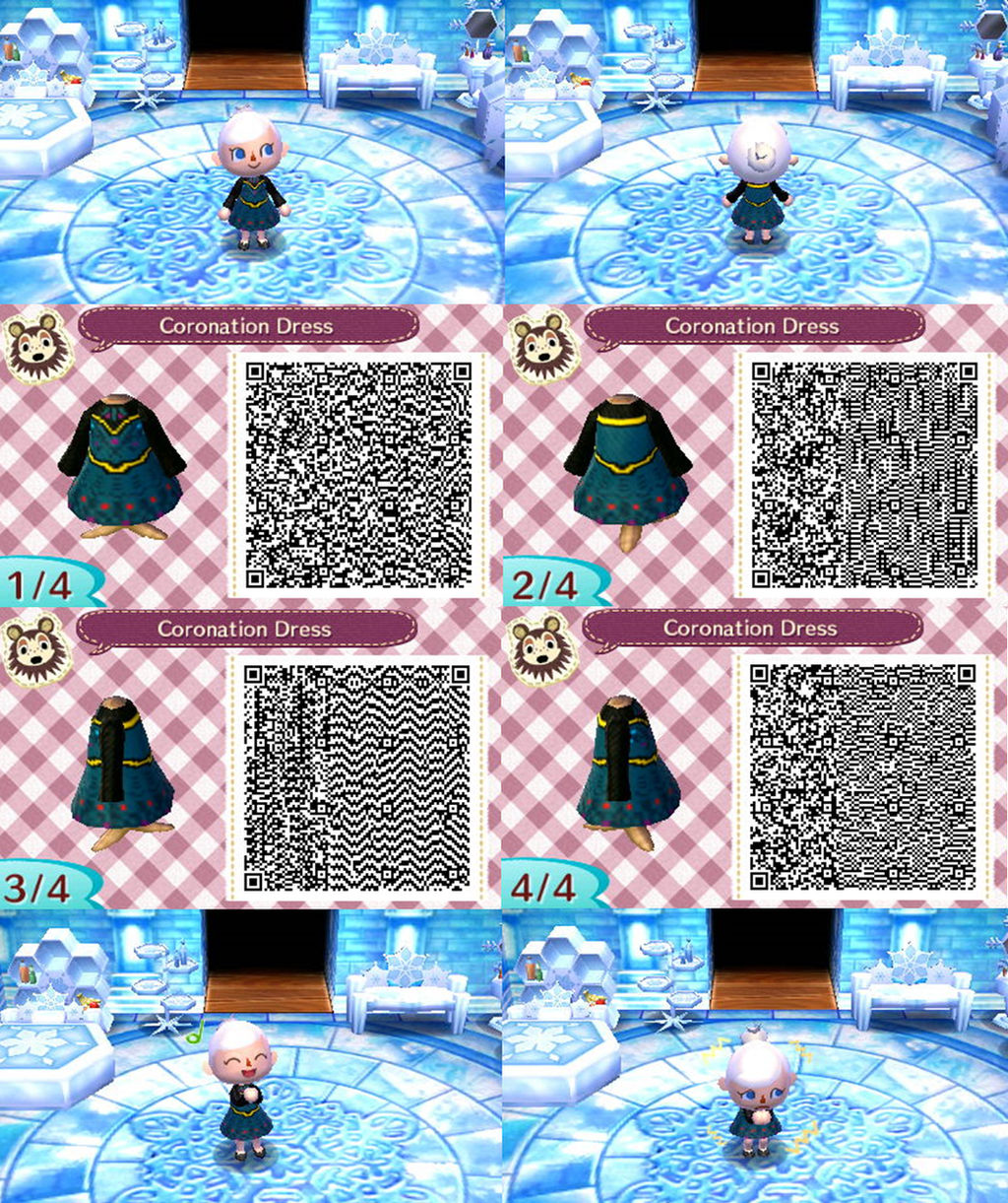 AC: NL QR Design - Elsa, Queen of Arandelle by anj6193