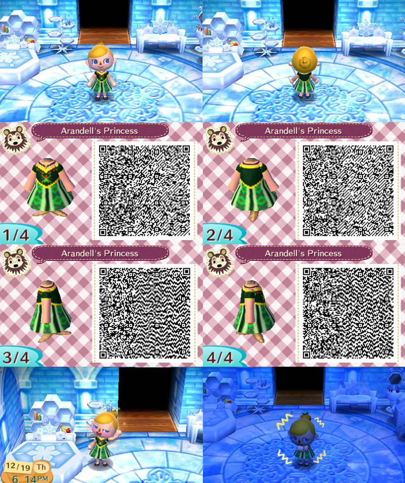 AC: NL QR Design - Anna, Princess of Arandelle by anj6193