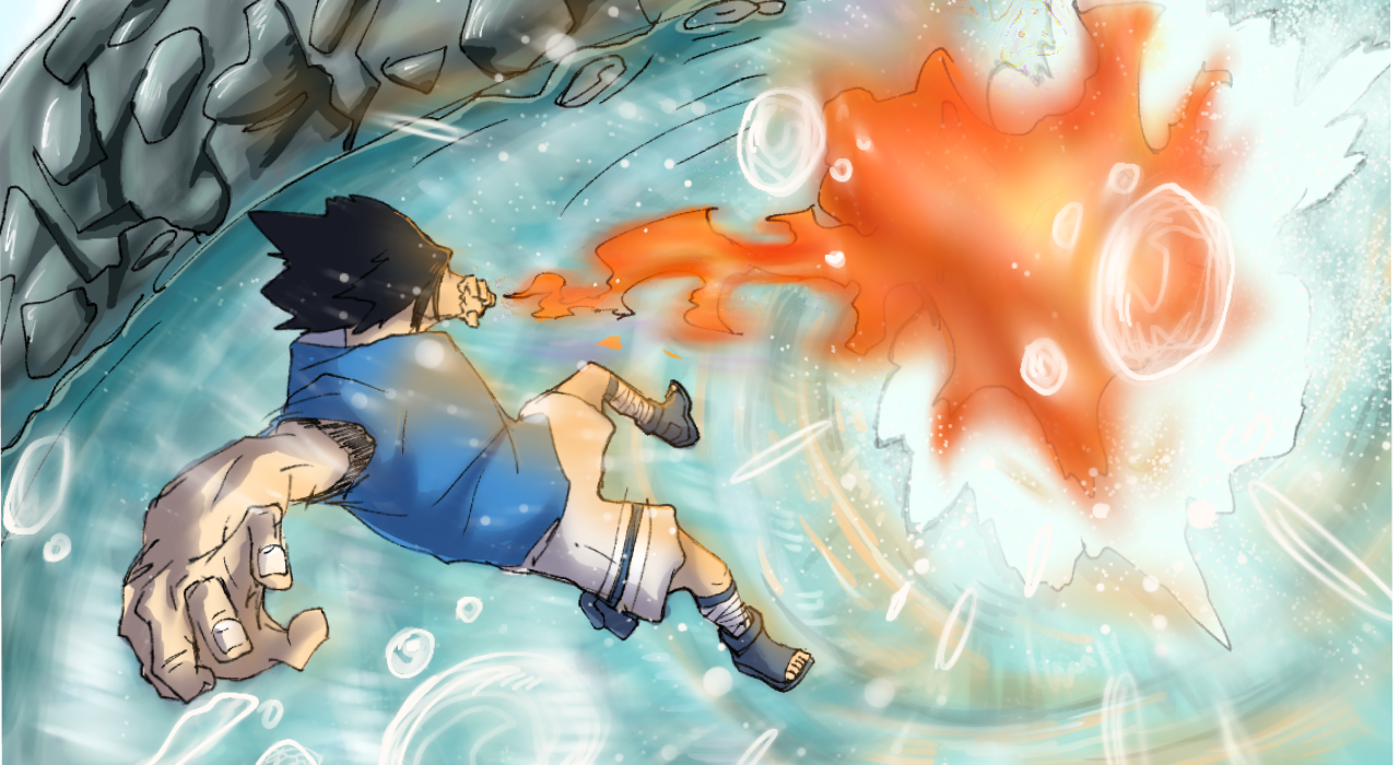 Fireball Jutsu Sasuke Fireball jutsu by Mbud1 on DeviantArt