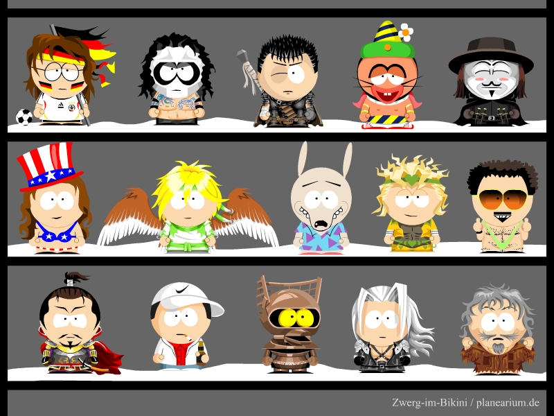 My own South Park characters10