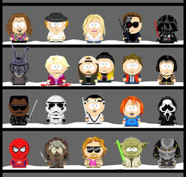 My own South Park characters 2