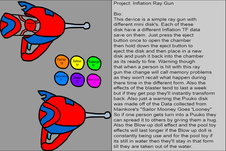 Inflation Ray Gun by MagicalTwinsLab on DeviantArt