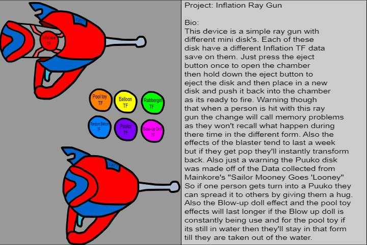 Inflation Ray Gun by MagicalTwinsLab on DeviantArt