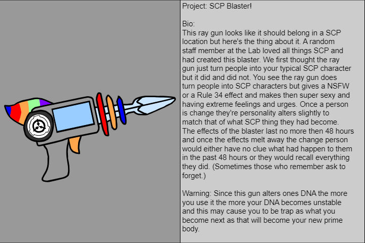 SCP Blaster by MagicalTwinsLab on DeviantArt