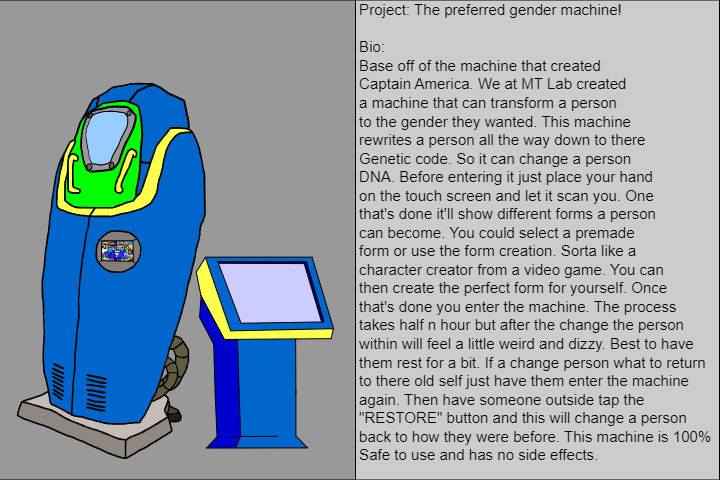 The preferred gender machine by MagicalTwinsLab on DeviantArt