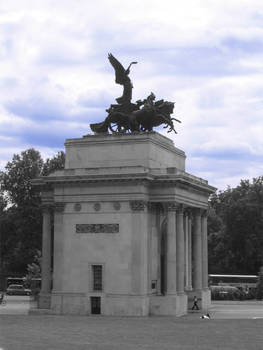 Statue and the Sky