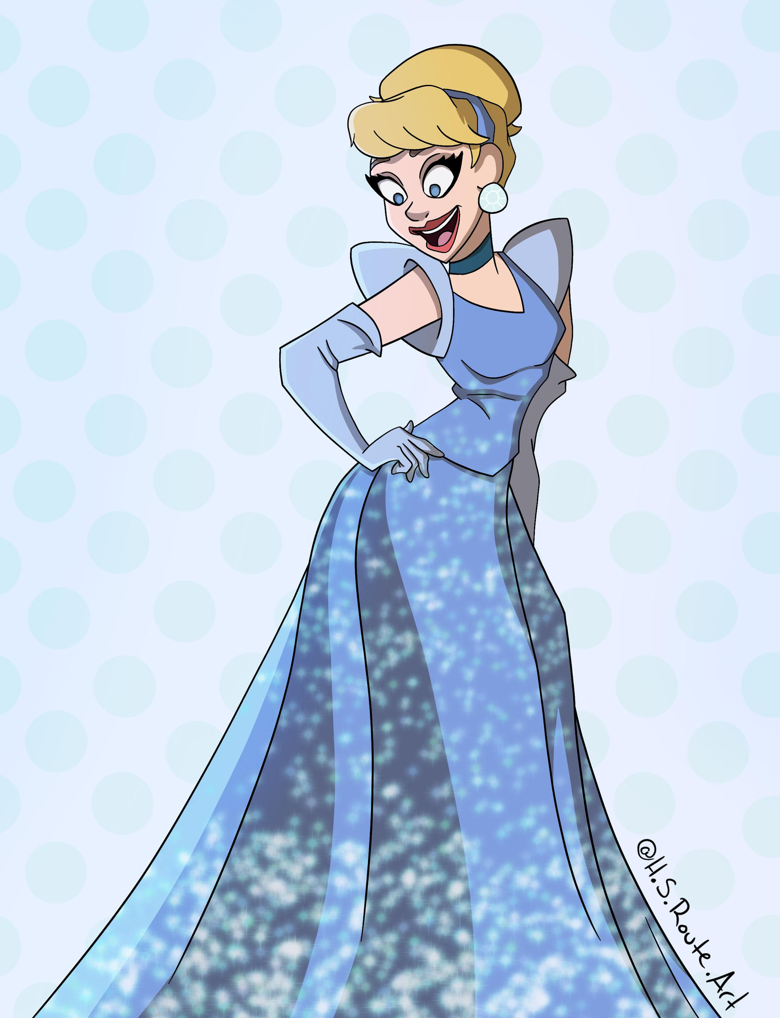 Cinderella Lookin Foine by HSRouteArt on DeviantArt