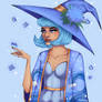 Little blue witch 