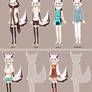 Shion's Outfits