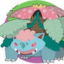 Drawing the Pokedex: #003 Mega Venusaur